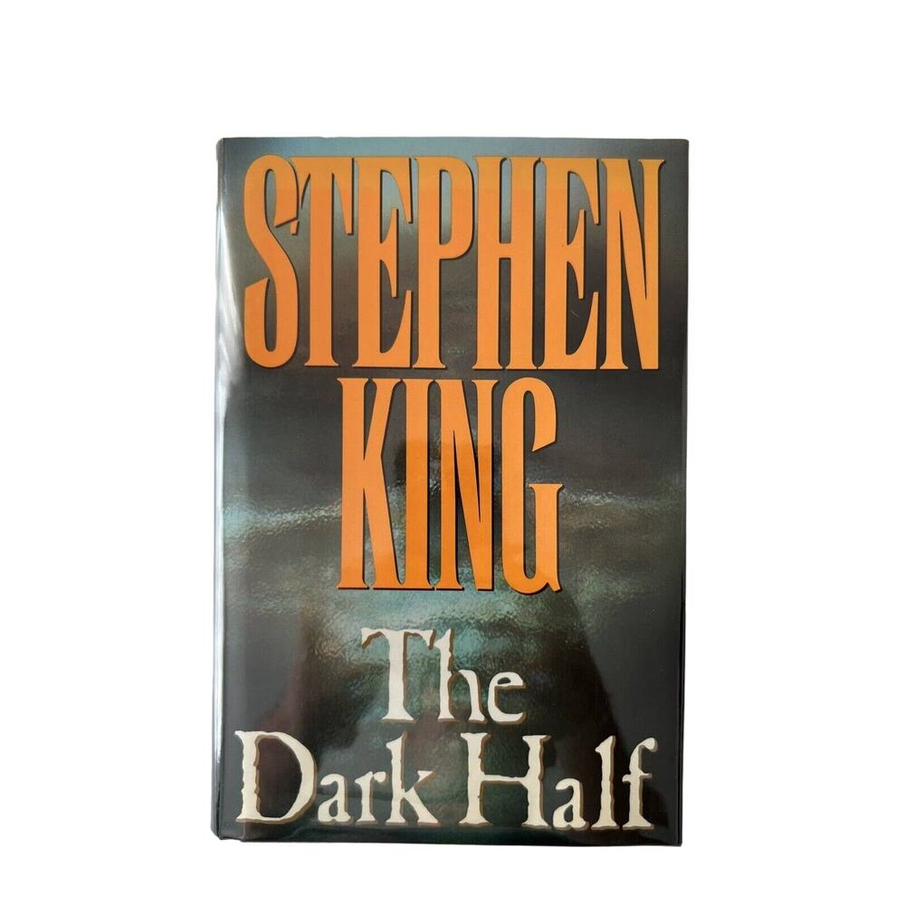 The Dark Half by Stephen King (1989, Hardcover) LIKE NEW FIRST EDITION HB DJ